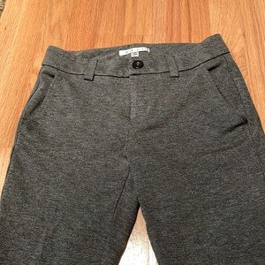 CAbi trouser pants dark heather gray